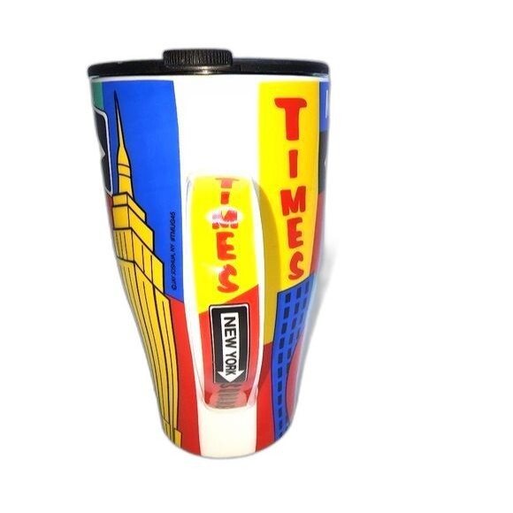 Jay Joshua New York NWOT Porcelain New York Themed Travel Mug - Picture 3 of 9